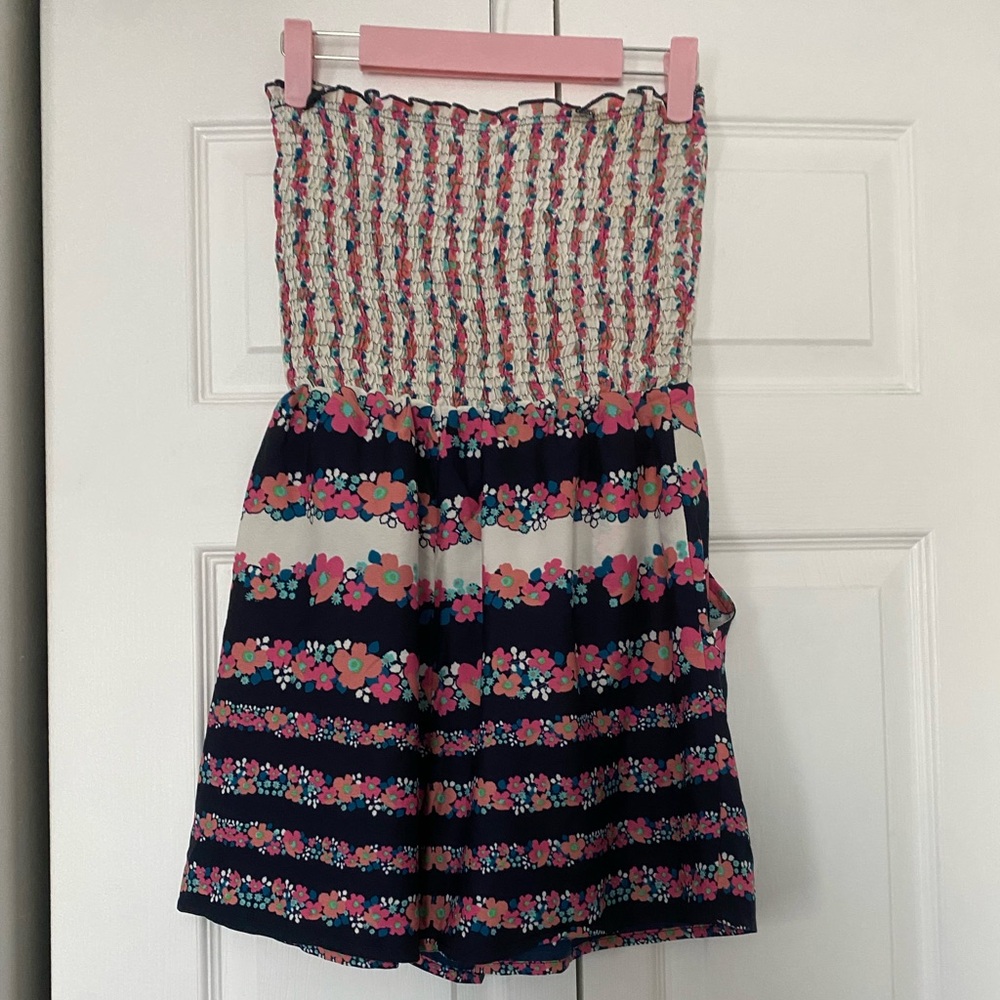 dELiA*s Multicolor Striped Romper
